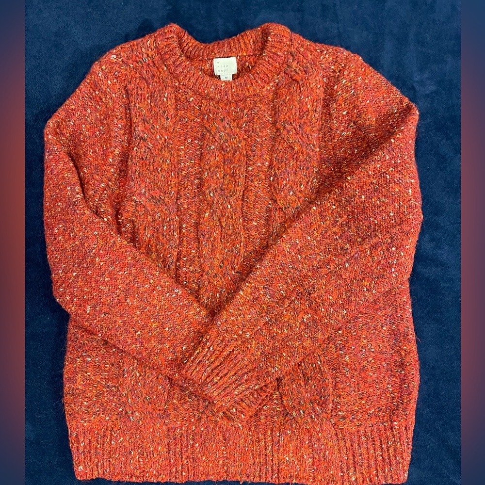 Thick Red Sweater